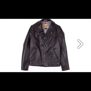 Schott Perfecto X 3Sixteen Brown Leather Good Art